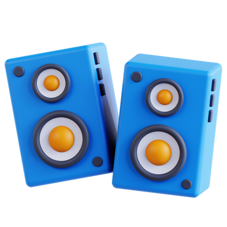 Lautsprecher  3D Icon