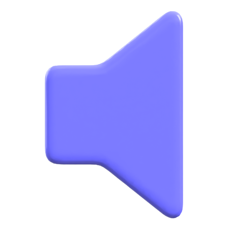Lautsprecher  3D Icon