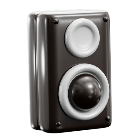 Lautsprecherbox  3D-Symbol