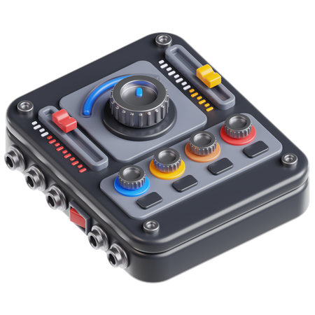 Lautstärke-Equalizer  3D Icon