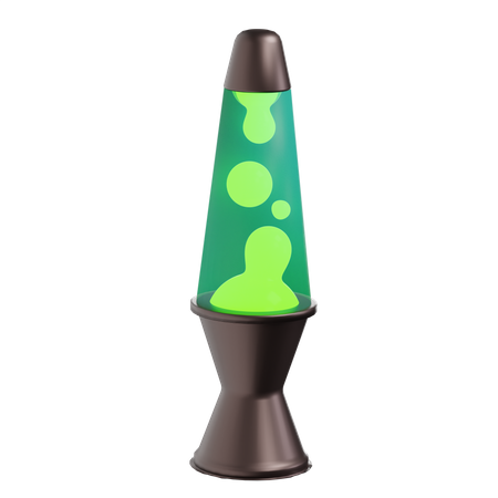 Lava lamp  3D Illustration