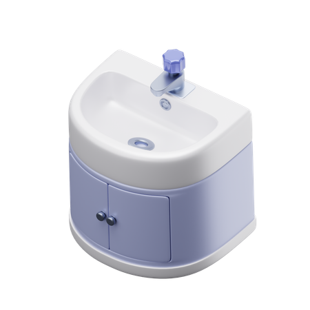 Lavabo  3D Icon