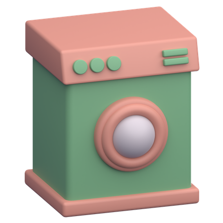 Lavadora  3D Icon