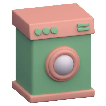 Lavadora  3D Icon