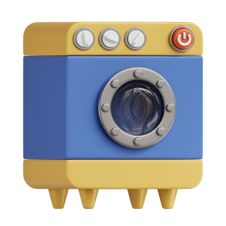 Lavadora  3D Icon