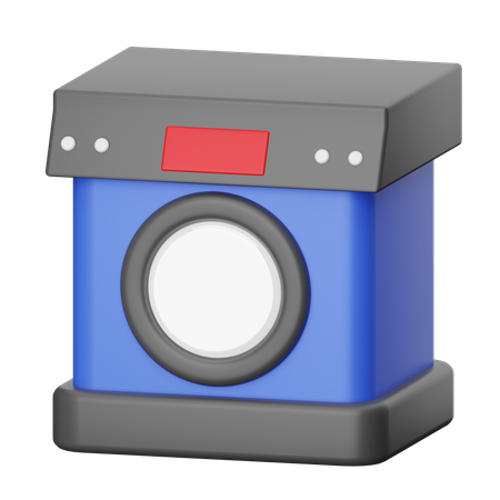 Lavadora  3D Icon