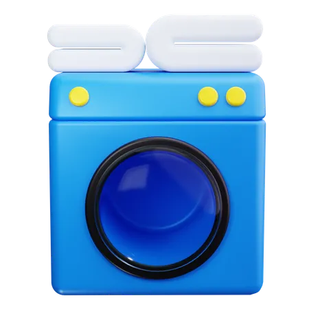 Lavadora  3D Icon