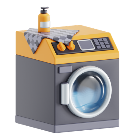 Lavadora  3D Icon