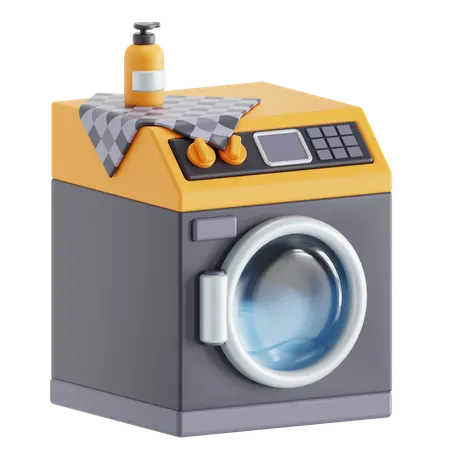 Lavadora  3D Icon