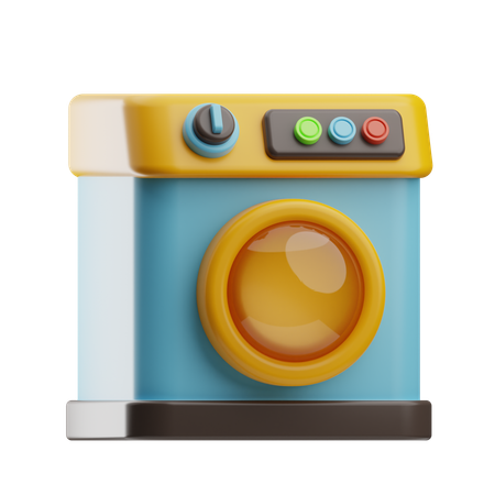 Lavadora  3D Icon
