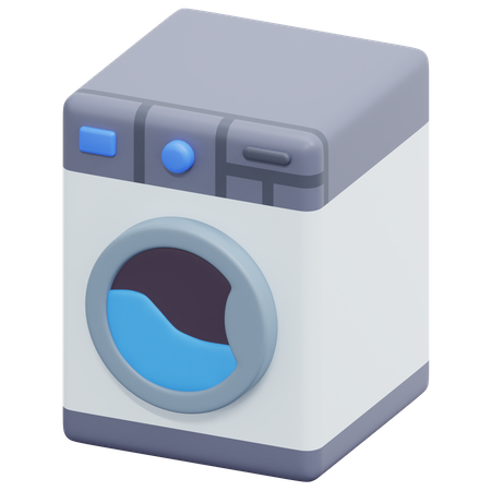 Lavadora  3D Icon