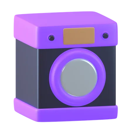 Lavadora  3D Icon