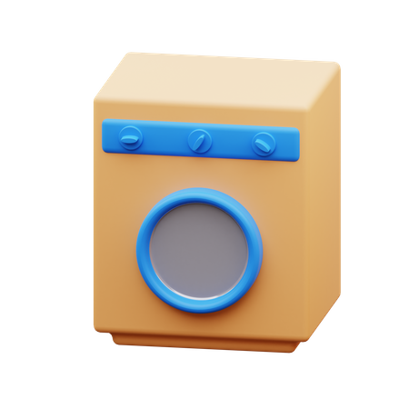 Lavadora  3D Icon