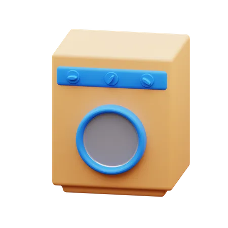 Lavadora  3D Icon