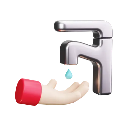 Lavage des mains  3D Icon