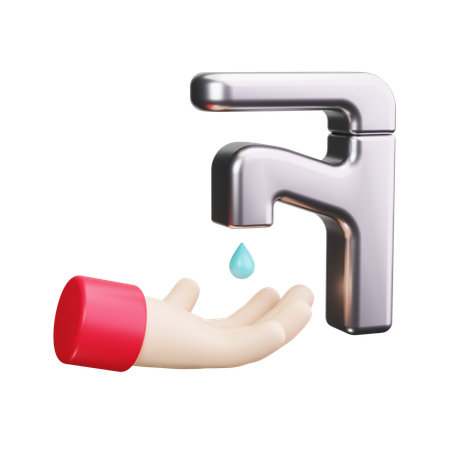 Lavage des mains  3D Icon