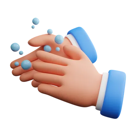 Lavage des mains  3D Icon