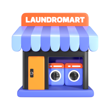 Lavandería  3D Icon