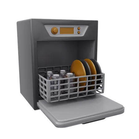 Lavavajillas  3D Icon