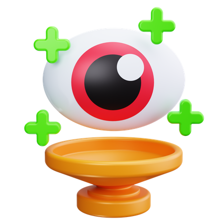 Poste de lavage des yeux  3D Icon