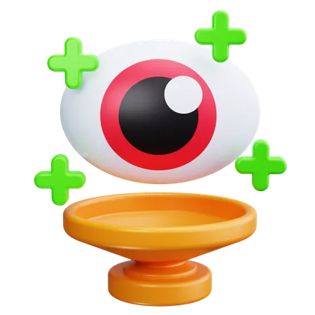 Poste de lavage des yeux  3D Icon