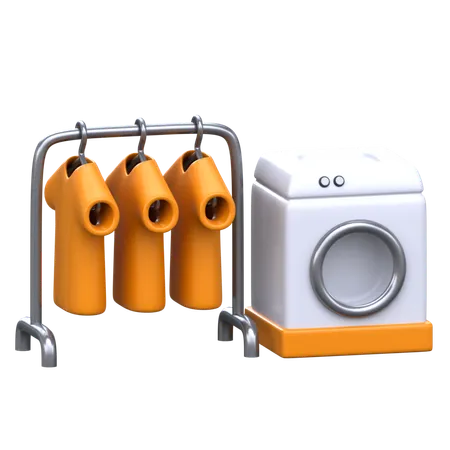 Lieu de lavage  3D Icon