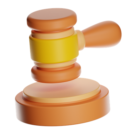 Law  3D Icon
