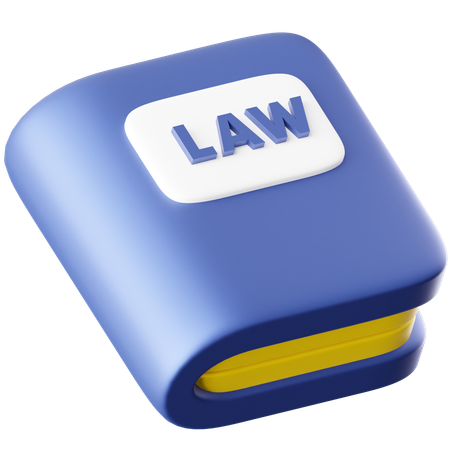 Law  3D Icon