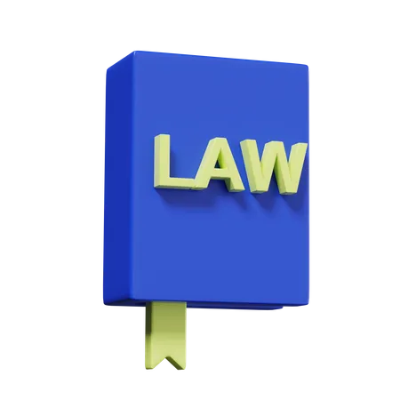 Law  3D Icon