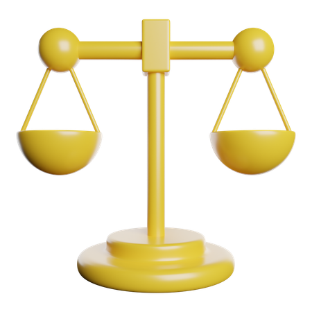 Law  3D Icon