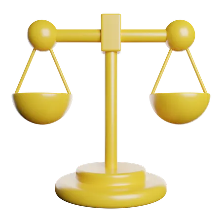 Law  3D Icon