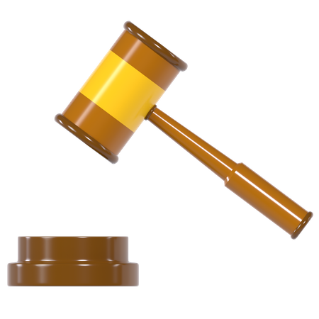 Law 3D Illustration