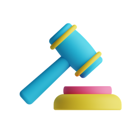 Law 3D Icon