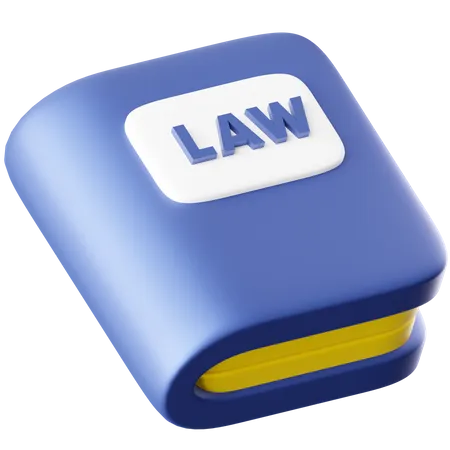 Law  3D Icon