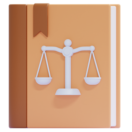 法律書  3D Icon