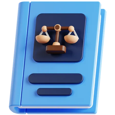 Law Book  3D Icon