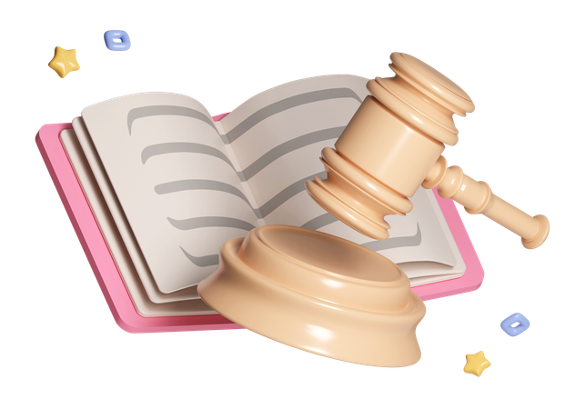 Law Book  3D Icon