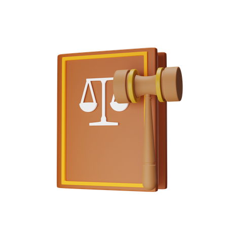 Law Book  3D Icon