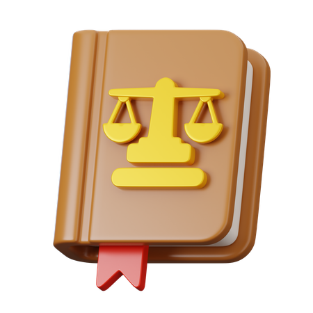 Law Book  3D Icon