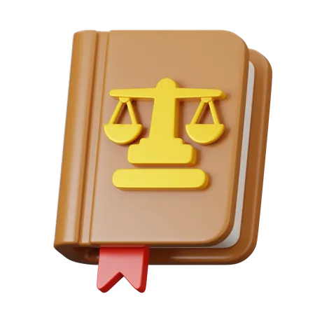 Law Book  3D Icon