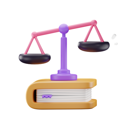 Law Book  3D Icon