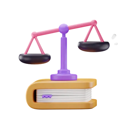 Law Book  3D Icon