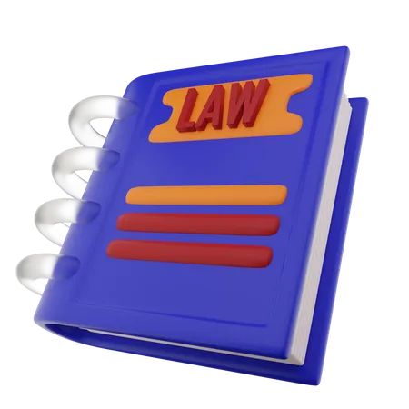 Law Book  3D Icon