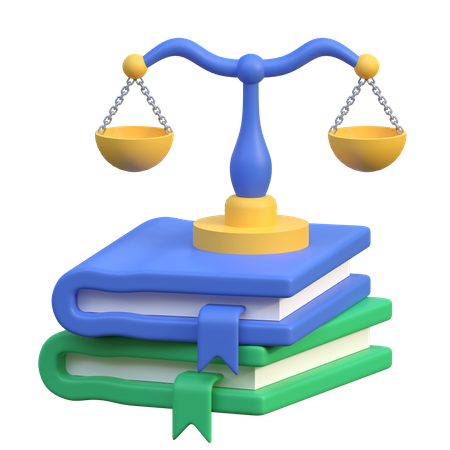 Law Book  3D Icon