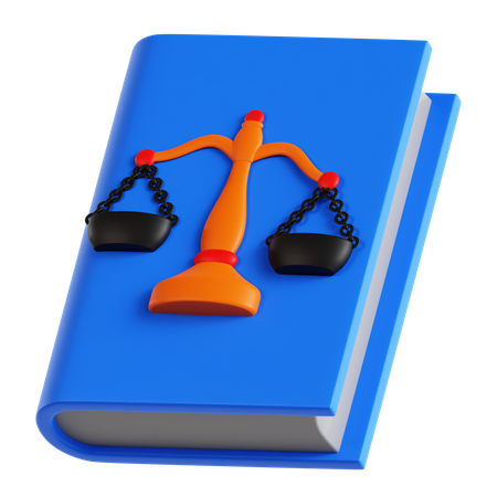 Law Book  3D Icon