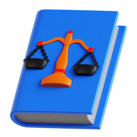 Law Book  3D Icon