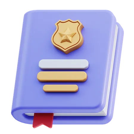 Law Book  3D Icon