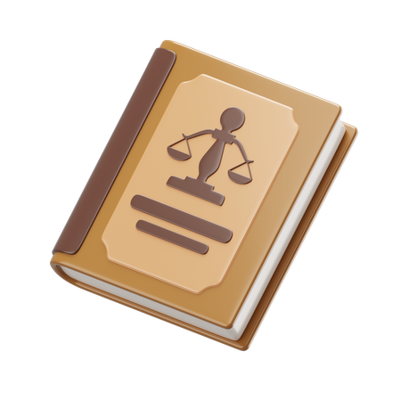 Law Book  3D Icon