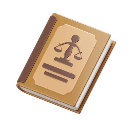 Law Book  3D Icon