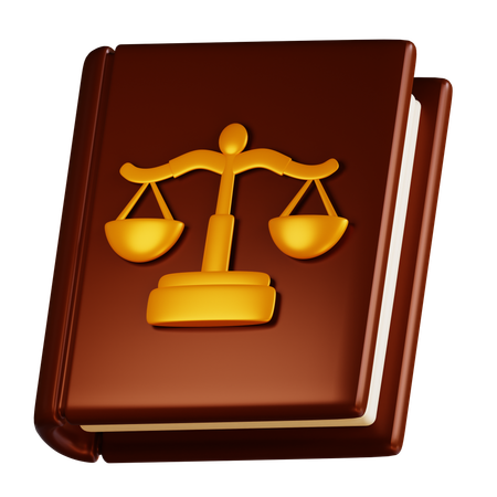 Law book  3D Icon